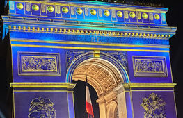 Centenaire de la Flamme sous l’Arc de Triomphe